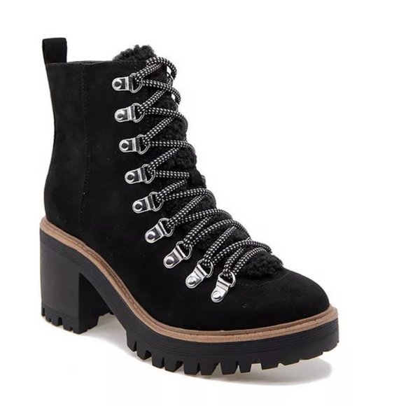 Esprit Shoes - Esprit black Flynn lace up bootie, 7.5